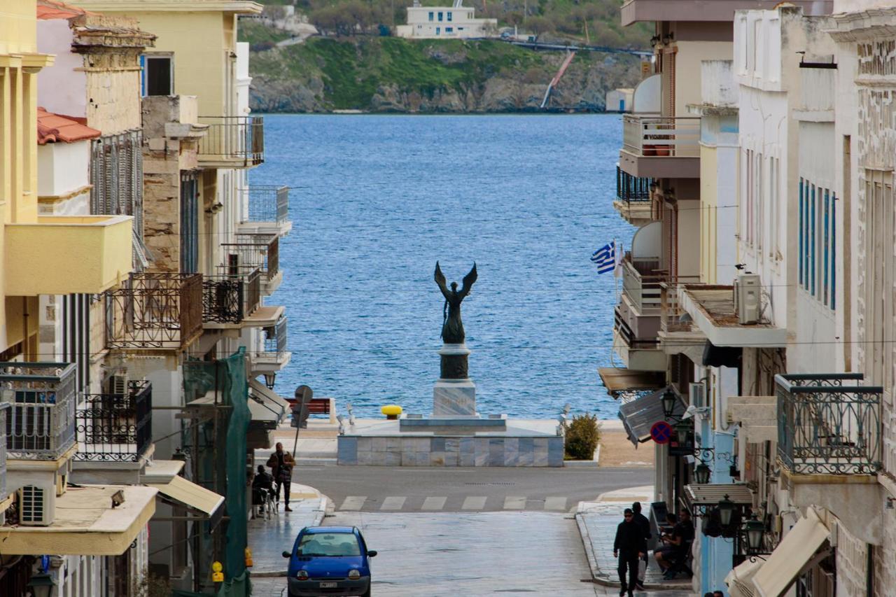 Mother'S House In Syros Aegean Sea Posidhonía Exterior foto